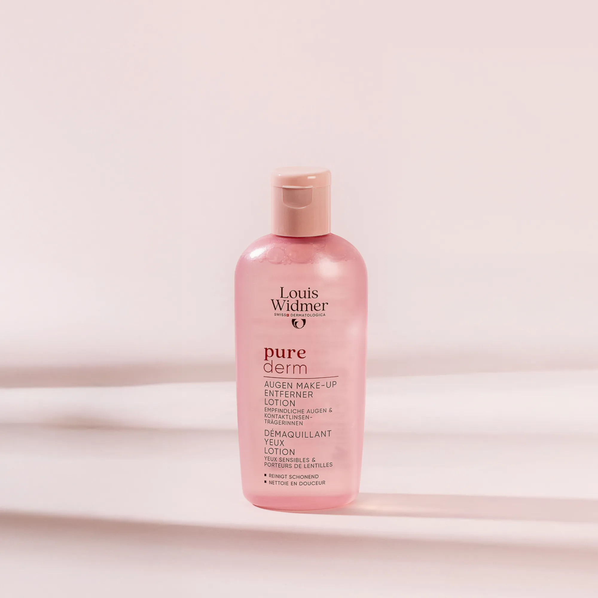 Louis Widmer Purederm Oogmake-up Reiniging Lotion zonder Parfum (100 ml) - image 2