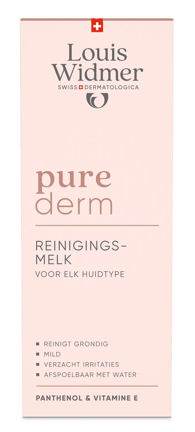 Louis Widmer Purederm Reinigingsmelk Licht Geparfumeerd (200 ml)