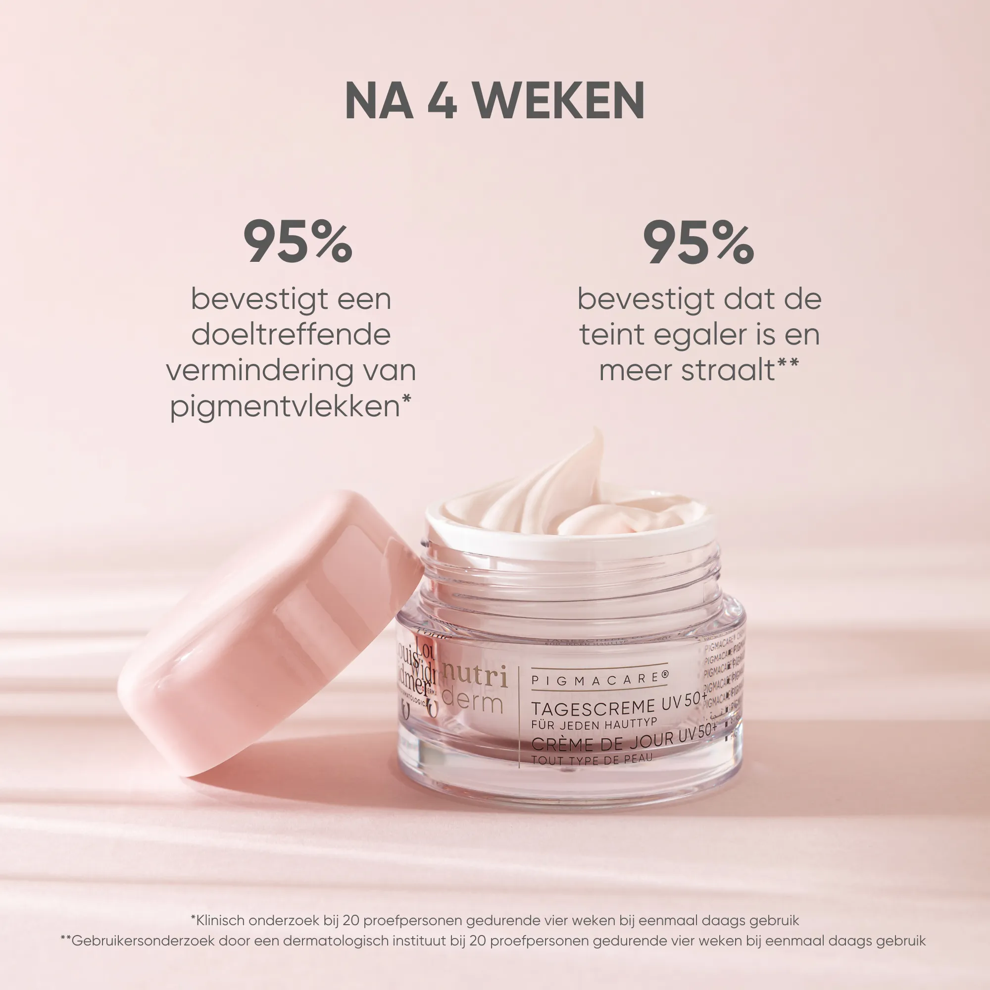 Louis Widmer Nutriderm Pigmacare® Dagcrème Uv 50+ zonder Parfum (50 ml) - image 3