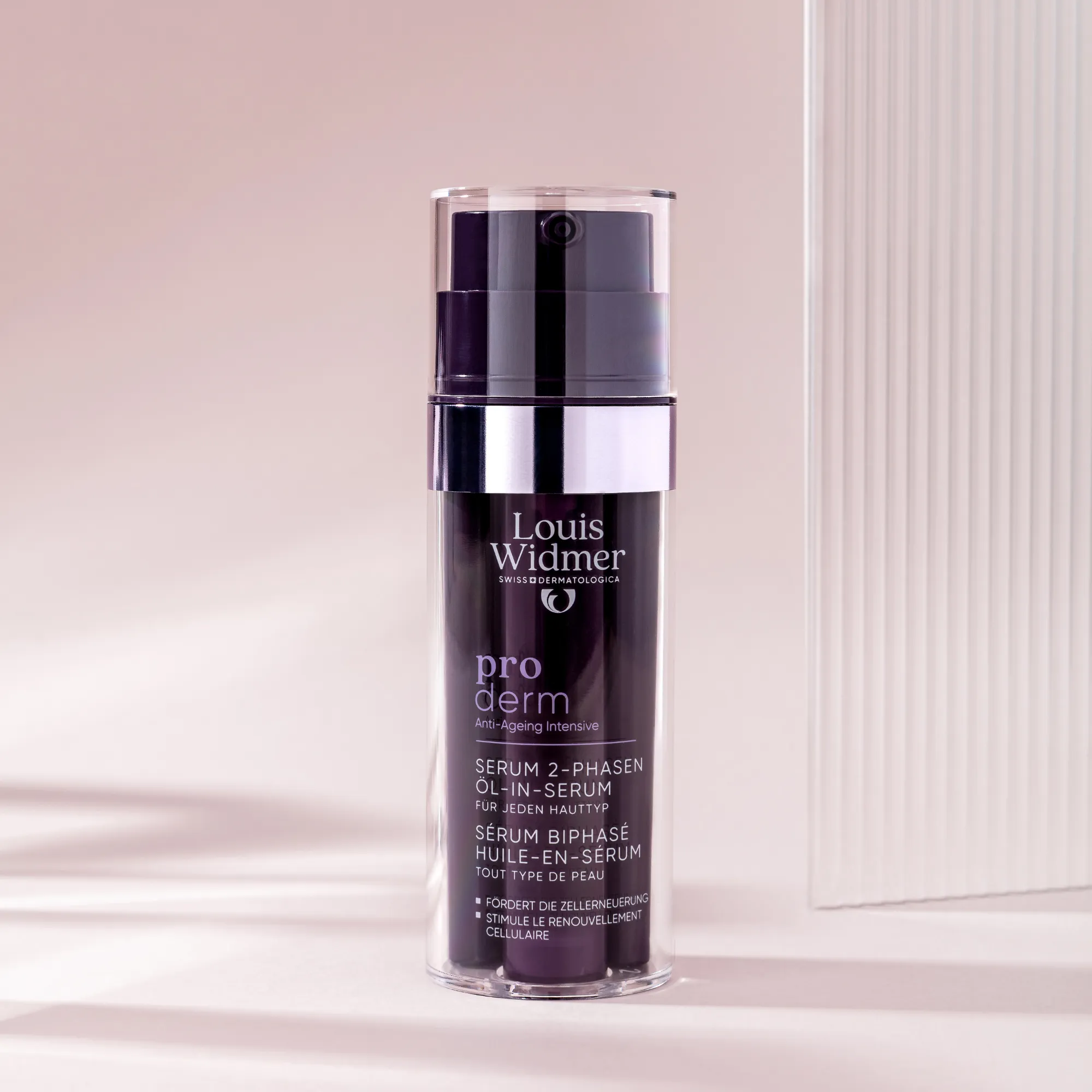 Louis Widmer Proderm Tweefasig Serum Olie-in-serum Licht Geparfumeerd (35 ml) - image 2