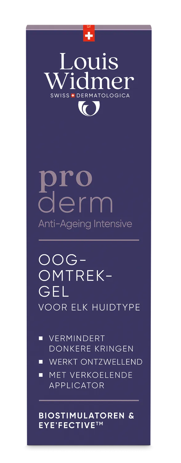 Louis Widmer Proderm Oogomtrekgel Licht Geparfumeerd (15 ml)