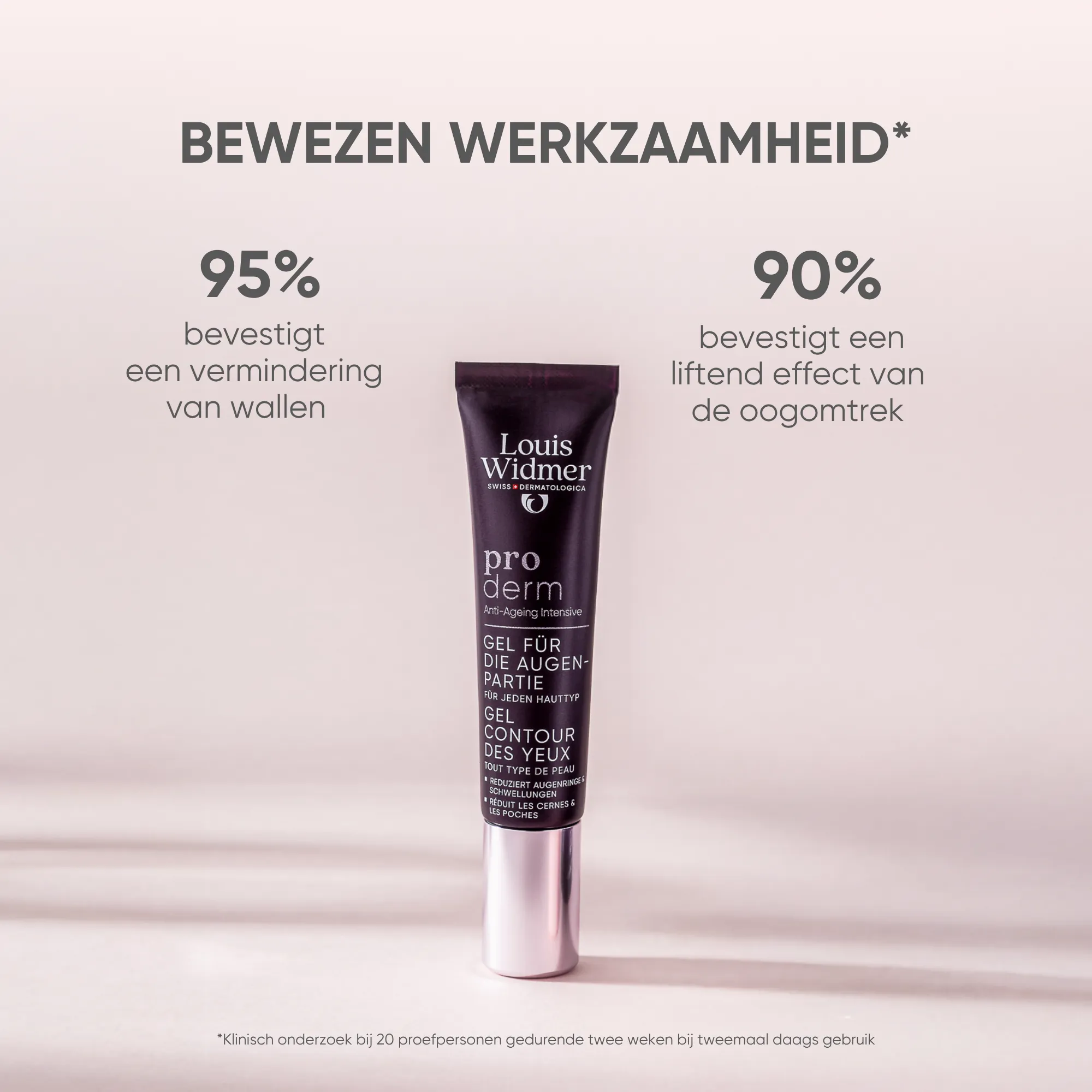 Louis Widmer Proderm Oogomtrekgel zonder Parfum (15 ml) - image 3