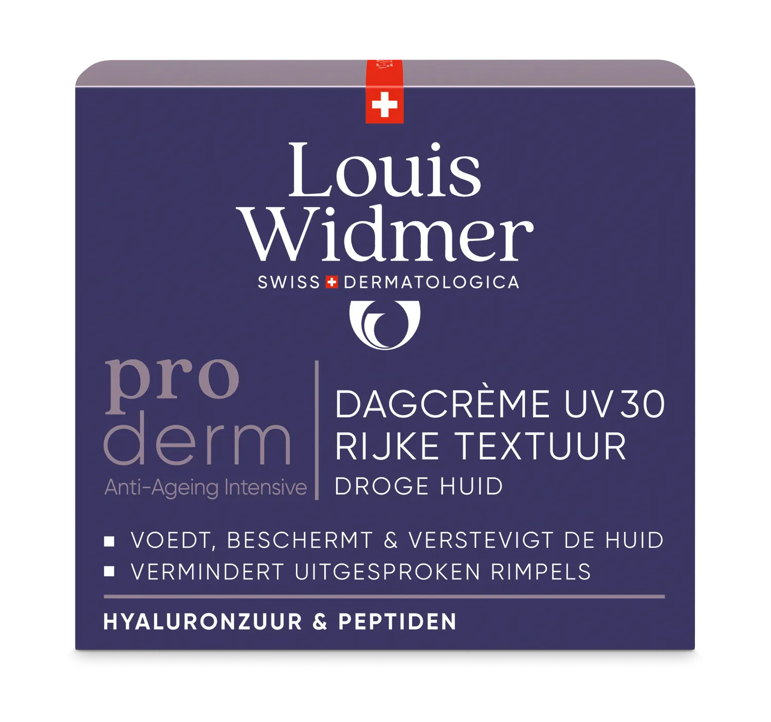 Louis Widmer Proderm Dagcrème Uv 30 Rijke Textuur Licht Geparfumeerd (50 ml)
