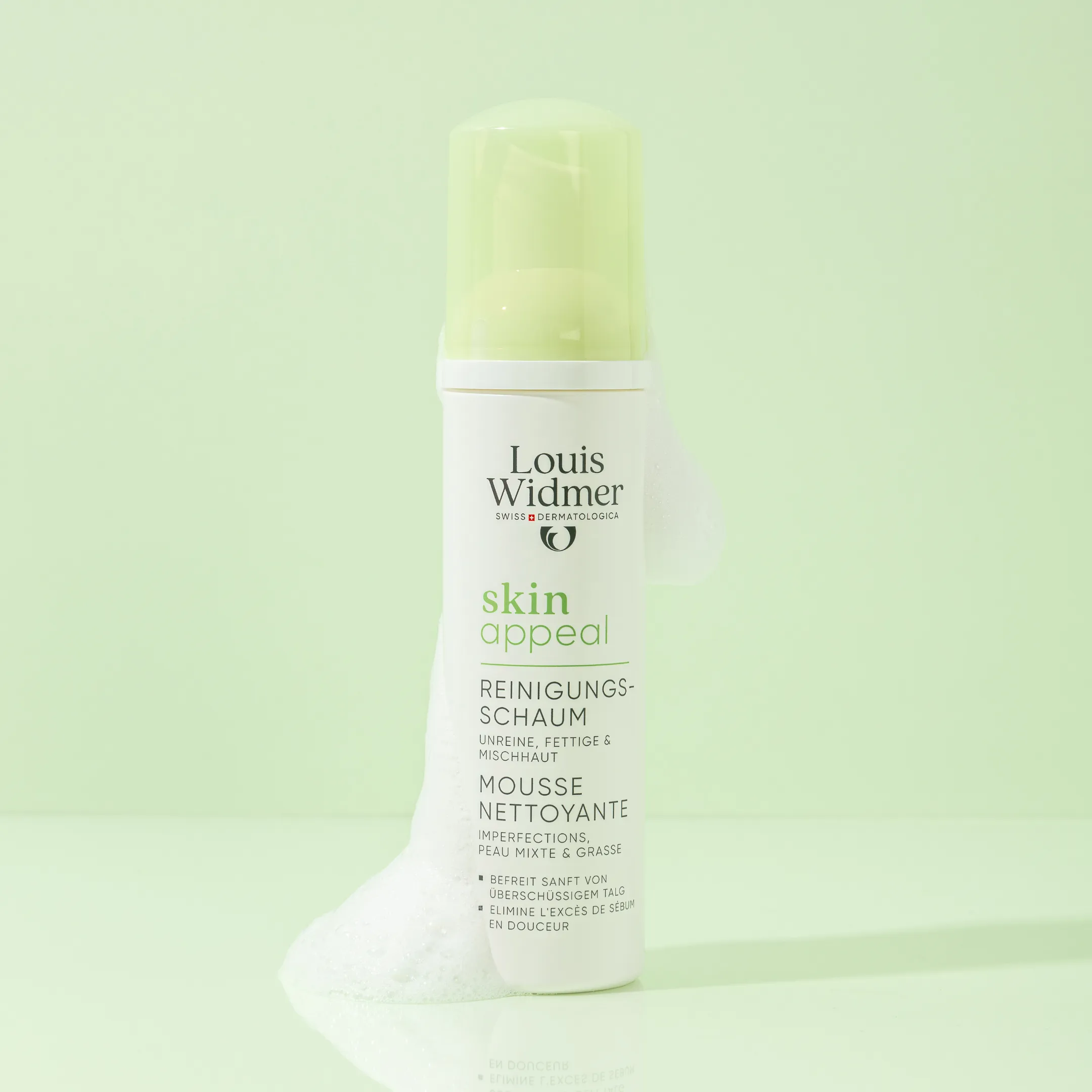 Louis Widmer Skinappeal Reinigende Mousse zonder Parfum (150 ml) - image 2