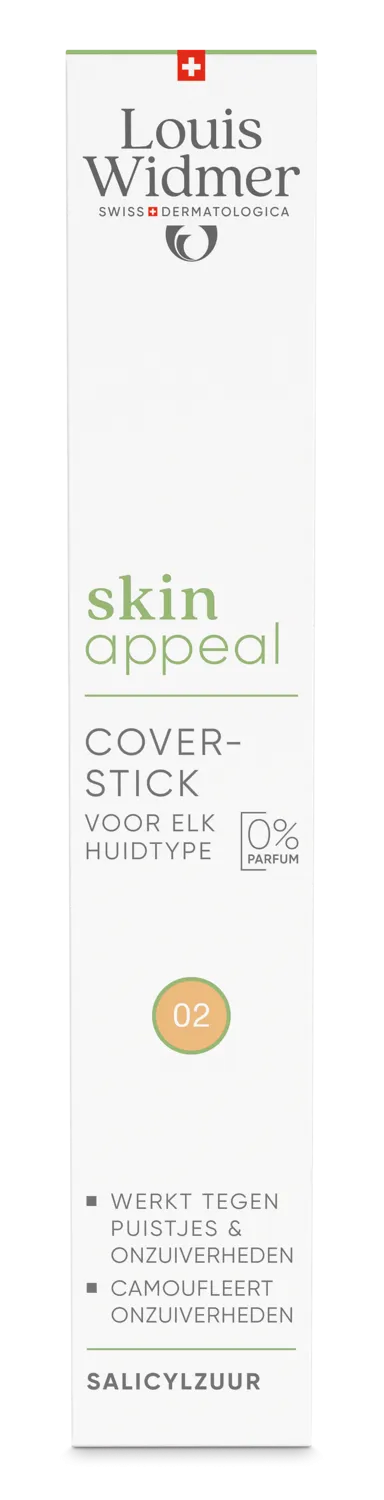 Louis Widmer Skinappeal Coverstick 02 zonder Parfum (0,25 gr)