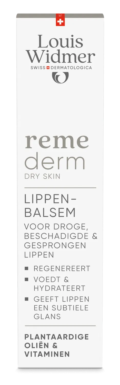 Louis Widmer Remederm Lippenbalsem Licht Geparfumeerd (15 ml)
