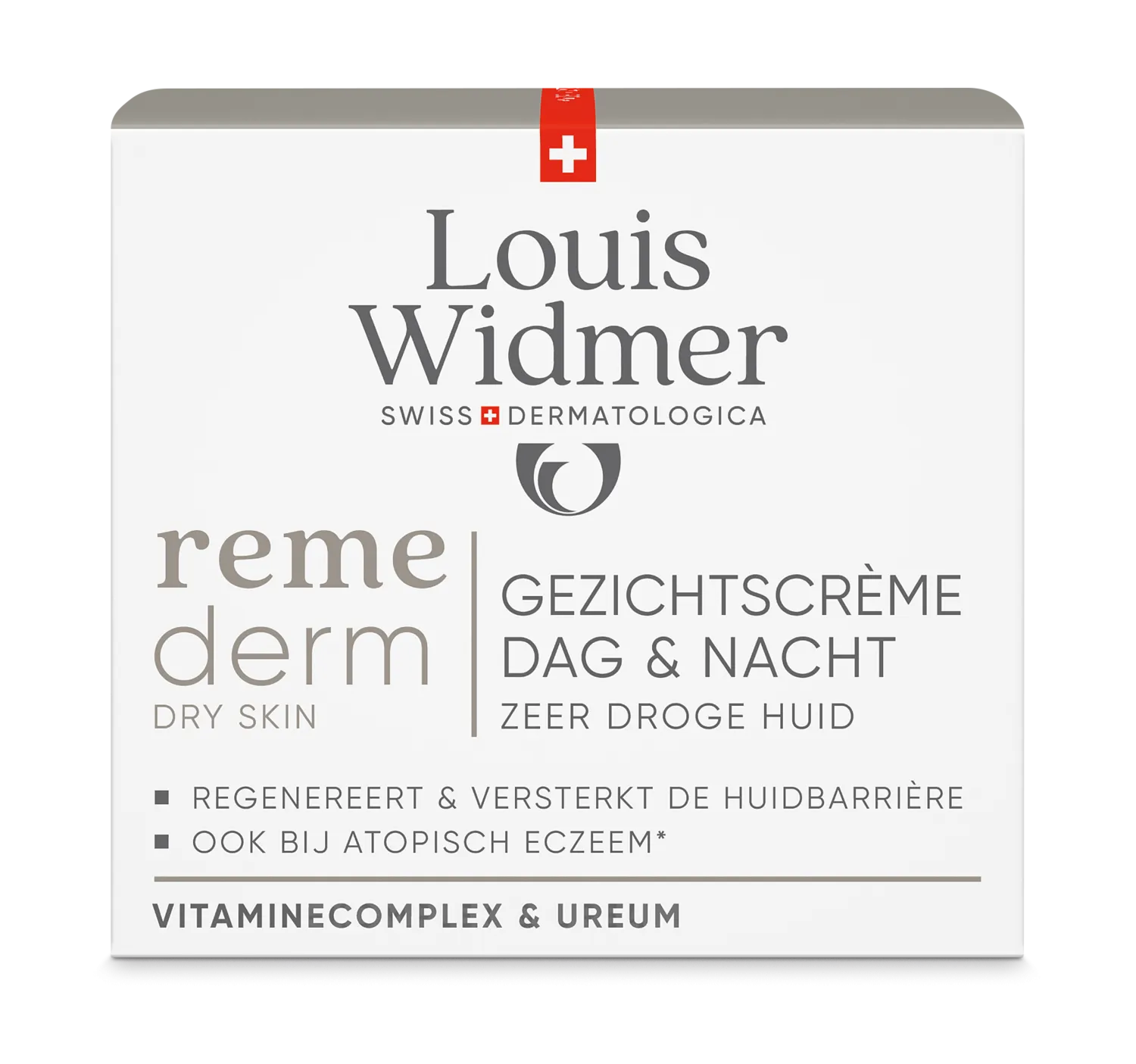 Louis Widmer Remederm Gezichtscrème Dag & Nacht Licht Geparfumeerd (50 ml)