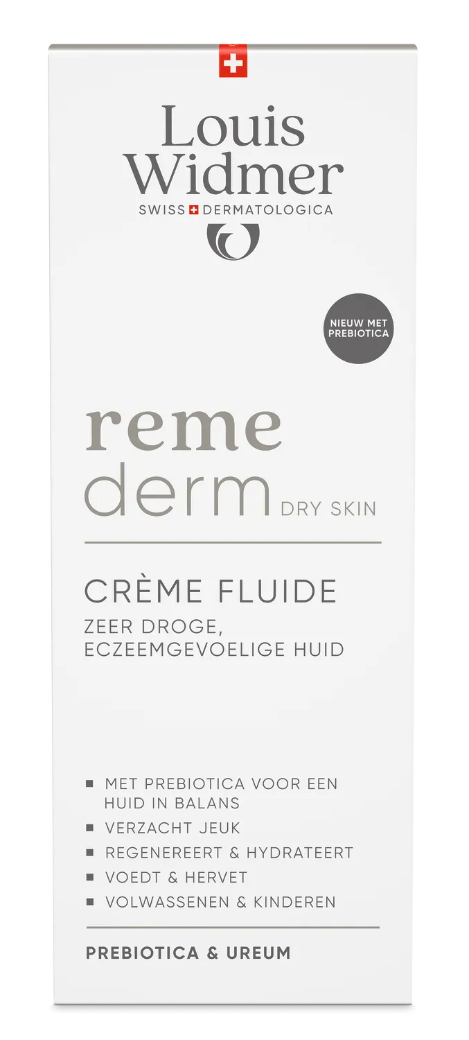 Louis Widmer Remederm Crème Fluide Licht Geparfumeerd (200 ml)