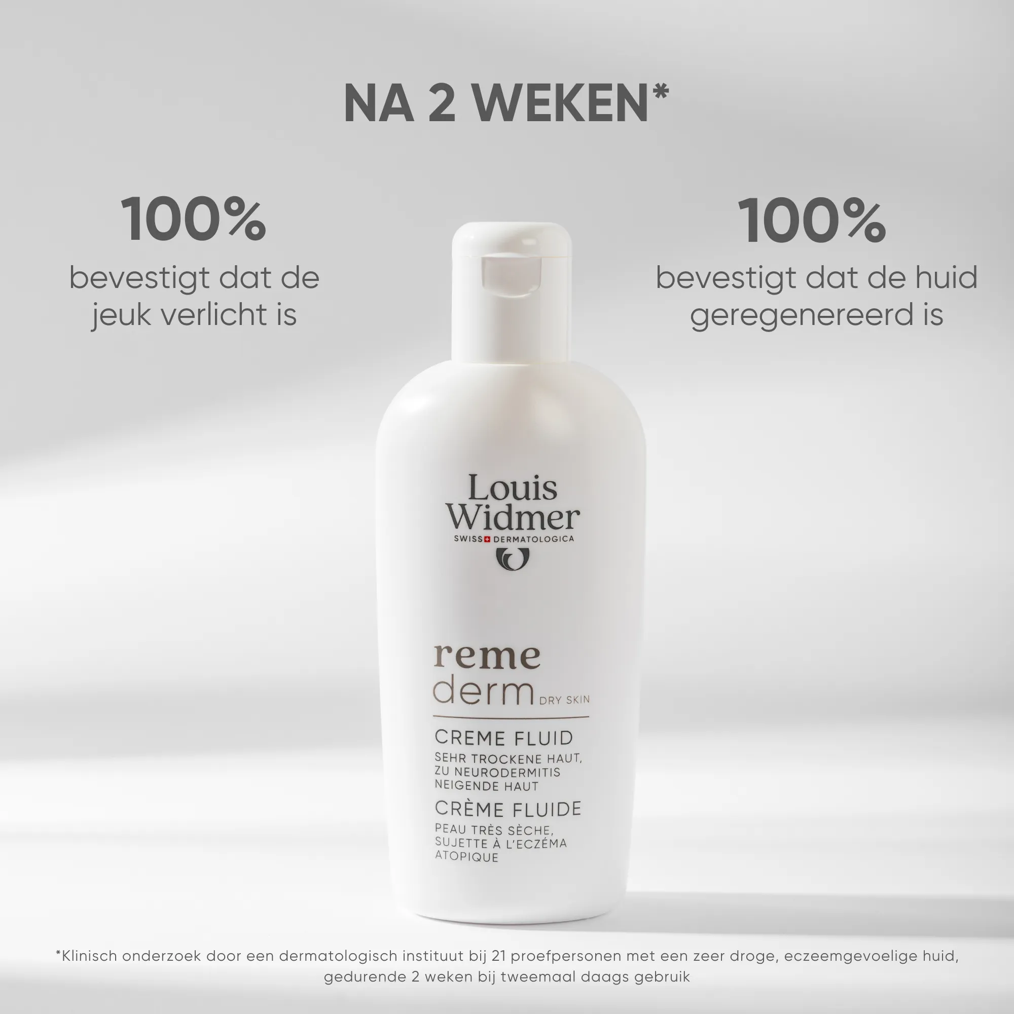 Louis Widmer Remederm Crème Fluide Licht Geparfumeerd (200 ml) - image 3