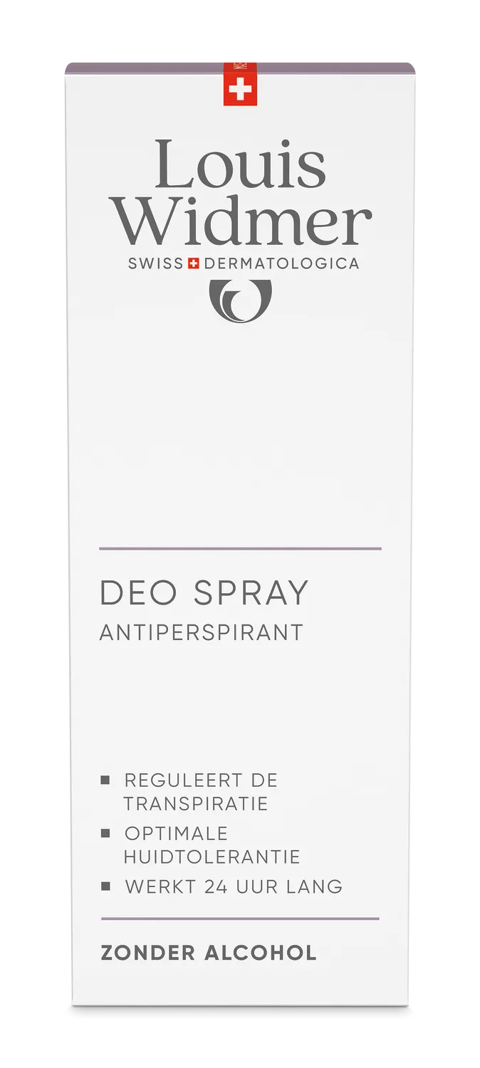 Louis Widmer Deo Spray Antiperspirant Licht Geparfumeerd (75 ml)