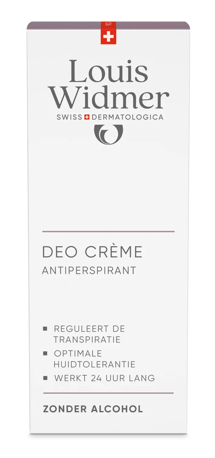 Louis Widmer Deo Crème Antiperspirant Licht Geparfumeerd (40 ml)