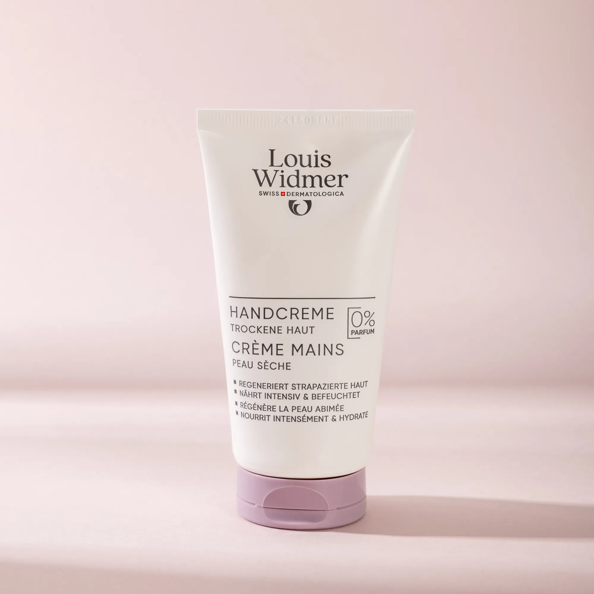 Louis Widmer Handcrème zonder Parfum (75 ml)