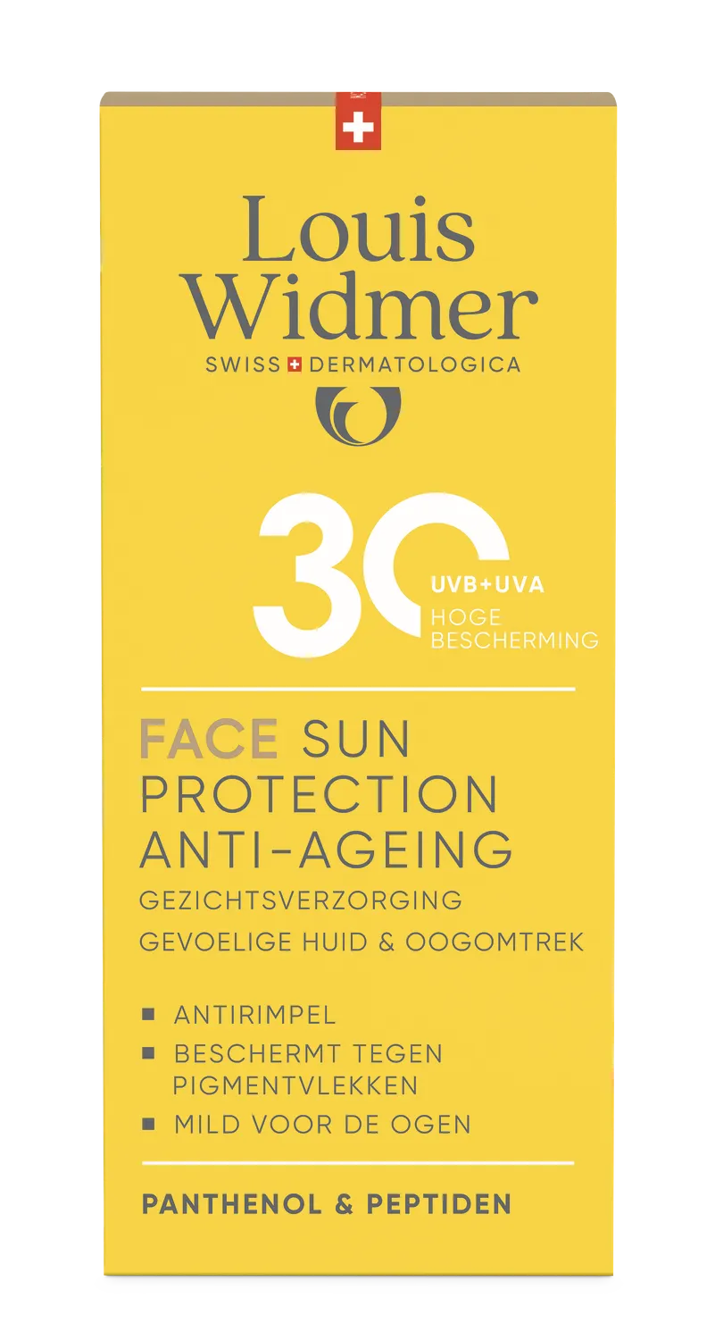 Louis Widmer Face Sun Protection Anti-ageing 30 Licht Geparfumeerd (50 ml)