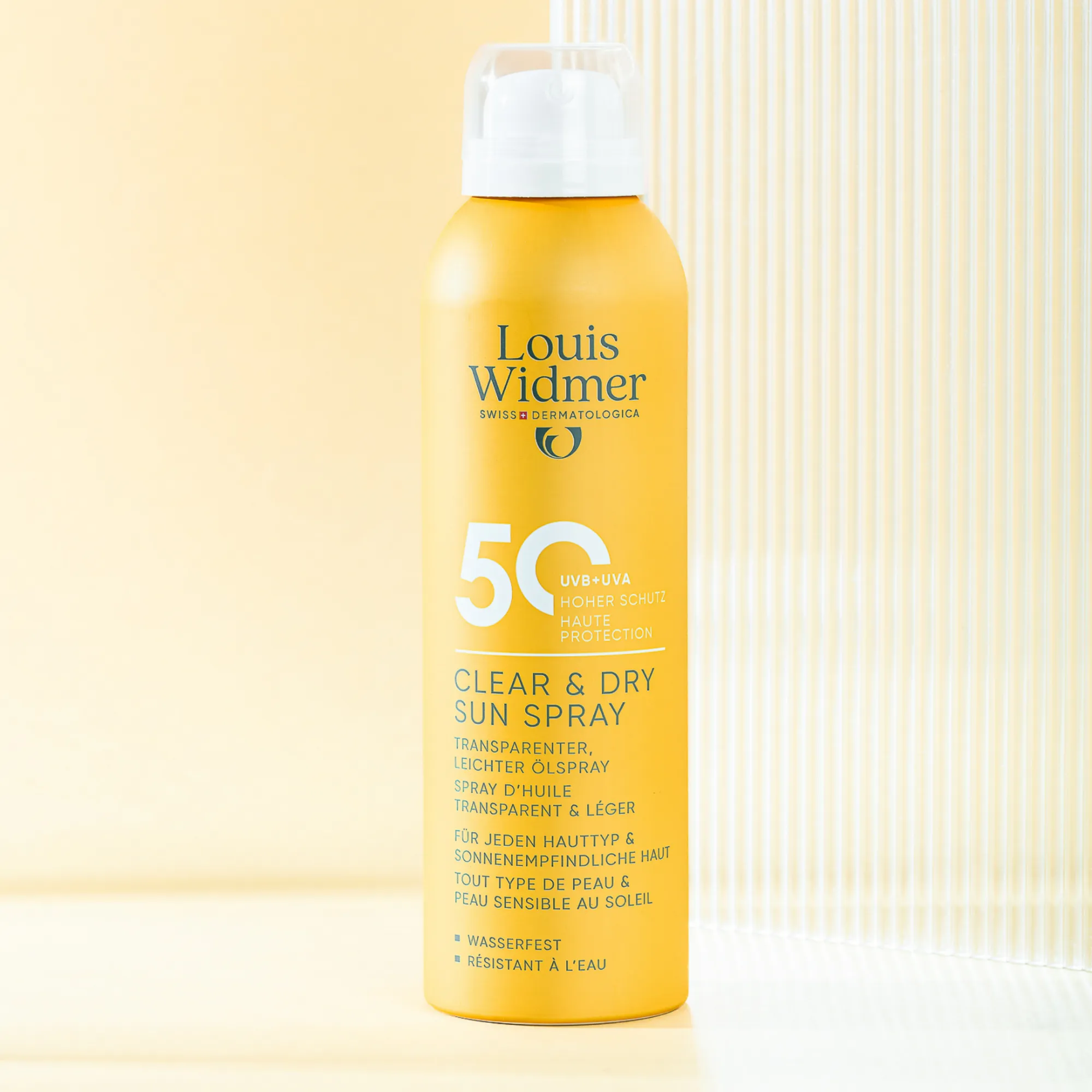 Louis Widmer Clear & Dry Sun Spray 50 Licht Geparfumeerd (200 ml) - image 2