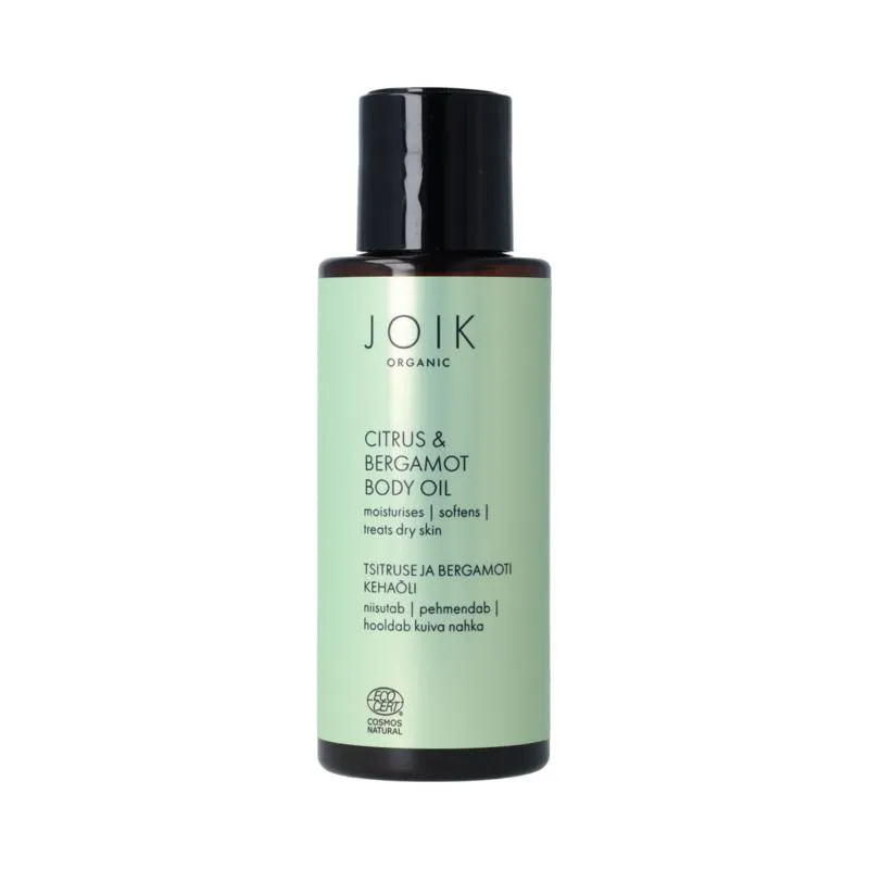 Joik Organic Vegan Citrus & Bergamot Bodyoil (100 ml)
