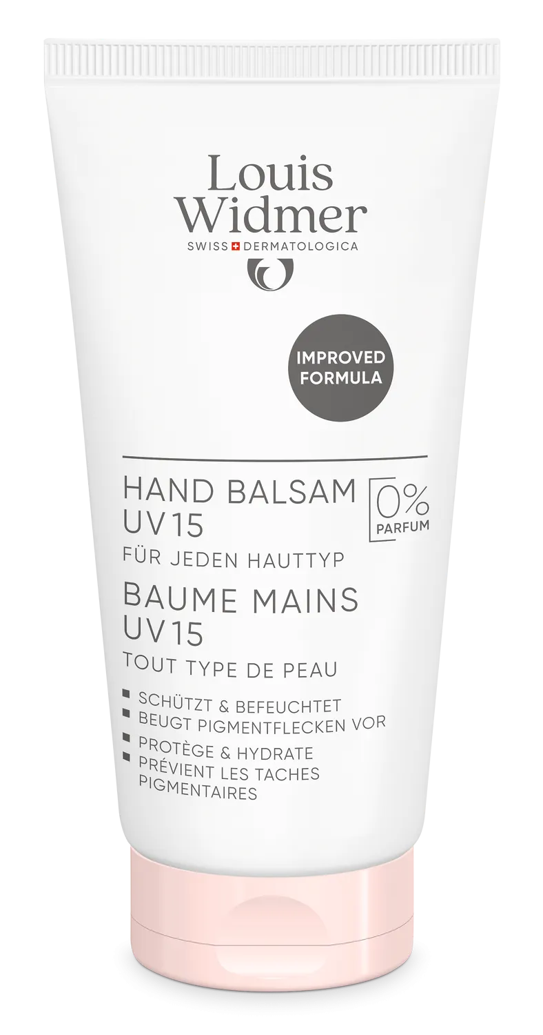 Louis Widmer Handbalsem Uv 15 zonder Parfum (75 ml)