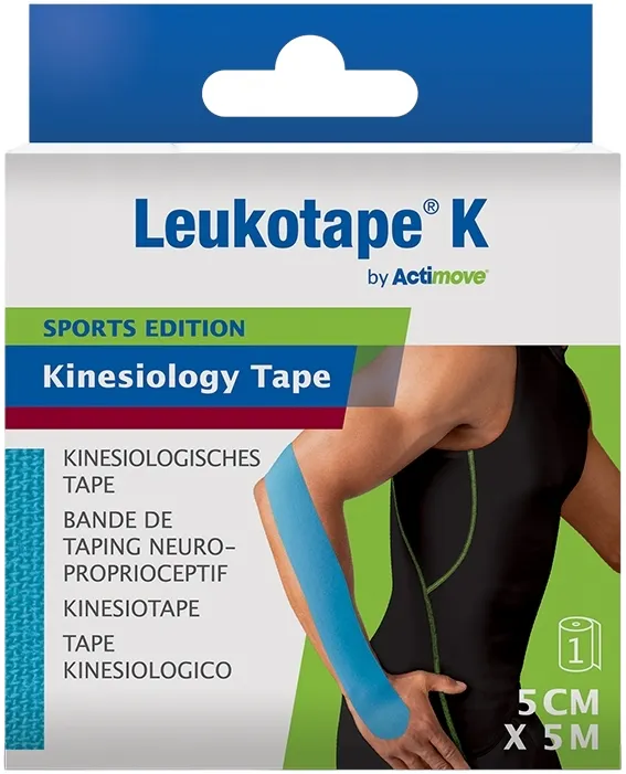 Leukotape® K By Actimove Sports Edition Lichtblauw (5cm x 5m)
