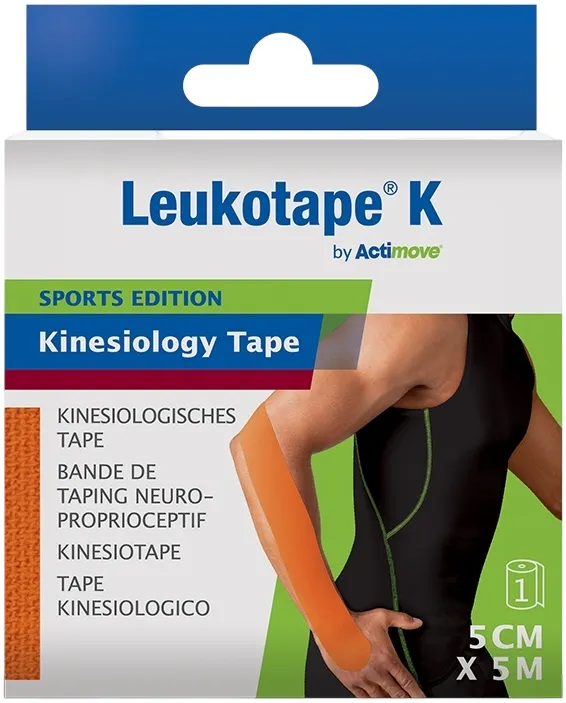 Leukotape® K By Actimove Sports Edition Oranje (5cm x 5m)