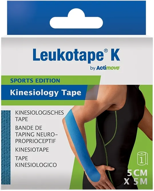 Leukotape® K By Actimove Sports Edition Blauw (5cm x 5m)