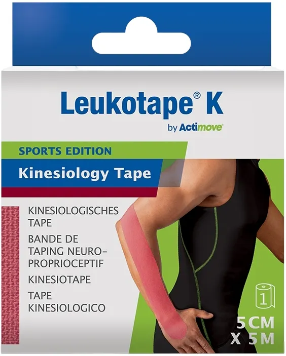 Leukotape® K By Actimove Sports Edition Roze (5cm x 5m)
