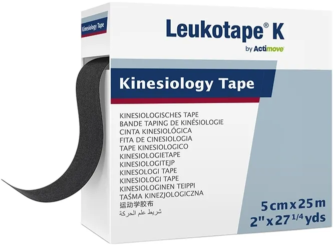 Leukotape® K By Actimove Zwart (5cm x 25m)