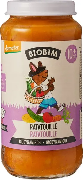 Biobim Groentehapje Ratatouille 10+ Mnd (250 gr)