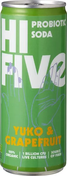 Hi Five Frisdrank Yuko Grapefruit (250 ml)