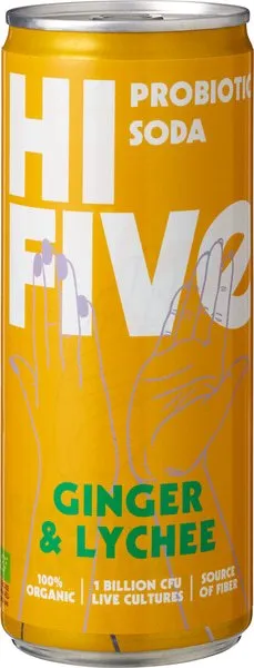 Hi Five Frisdrank Gember (250 ml)