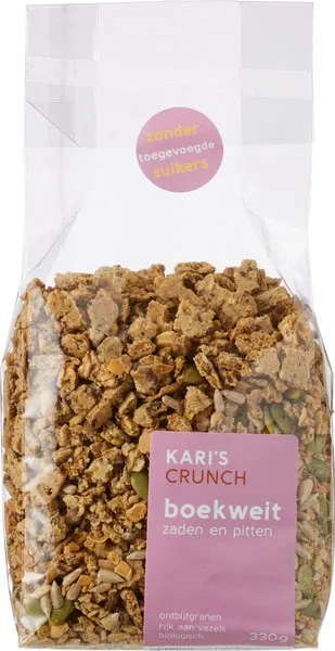 Kari's Crunch Granola Boekweit (330 gr)