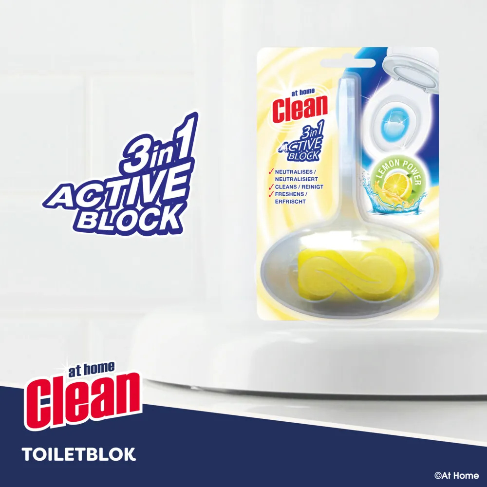 At Home Toiletblok Lemon (40 gr) - image 2