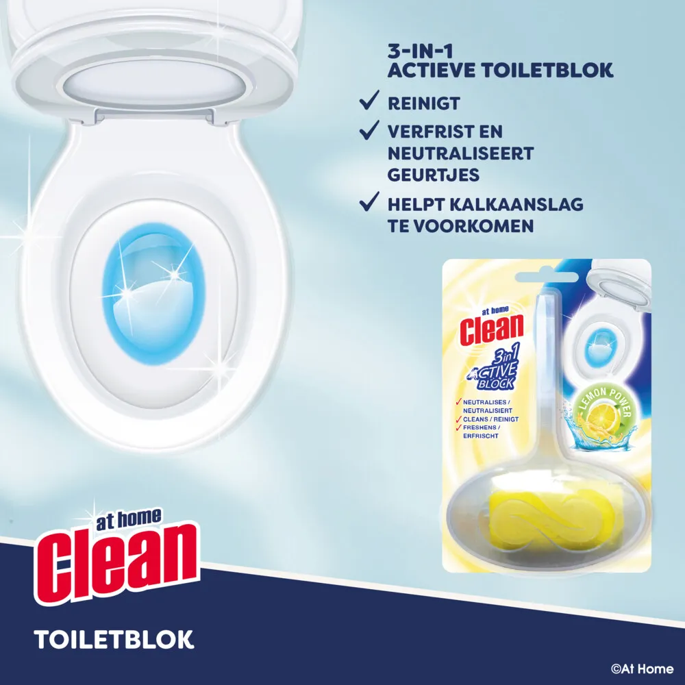 At Home Toiletblok Lemon (40 gr) - image 3