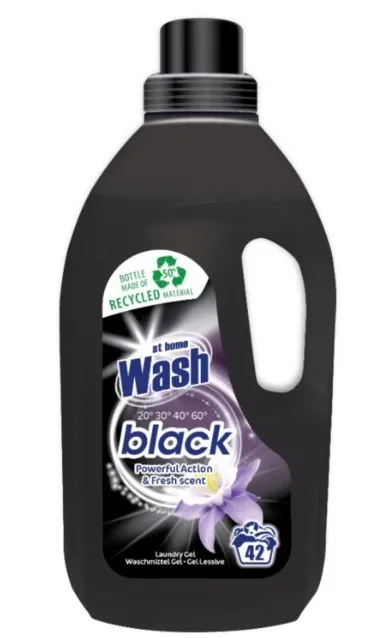 At Home Vloeibaar Wasmiddel Zwarte Was (1500 ml)