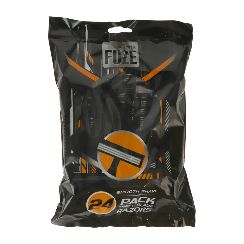 Body-x Fuze Wegwerpmesjes Three Blades (24 stuks)