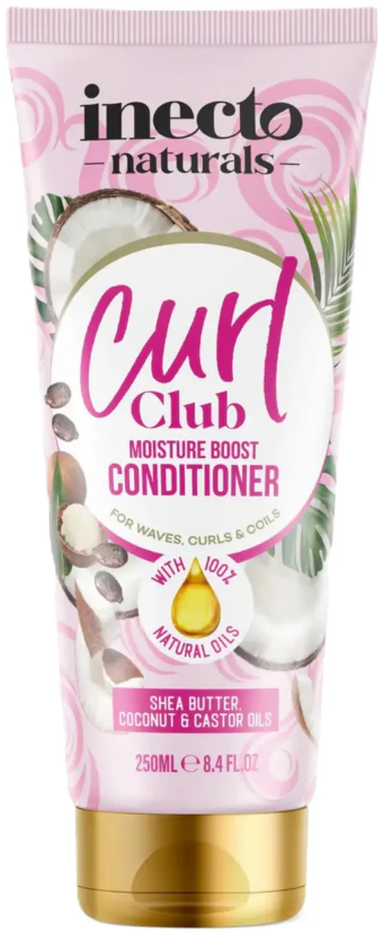 Inecto Curl Club Conditioner Shea Butter Coconut Castor Oil (250 ml)