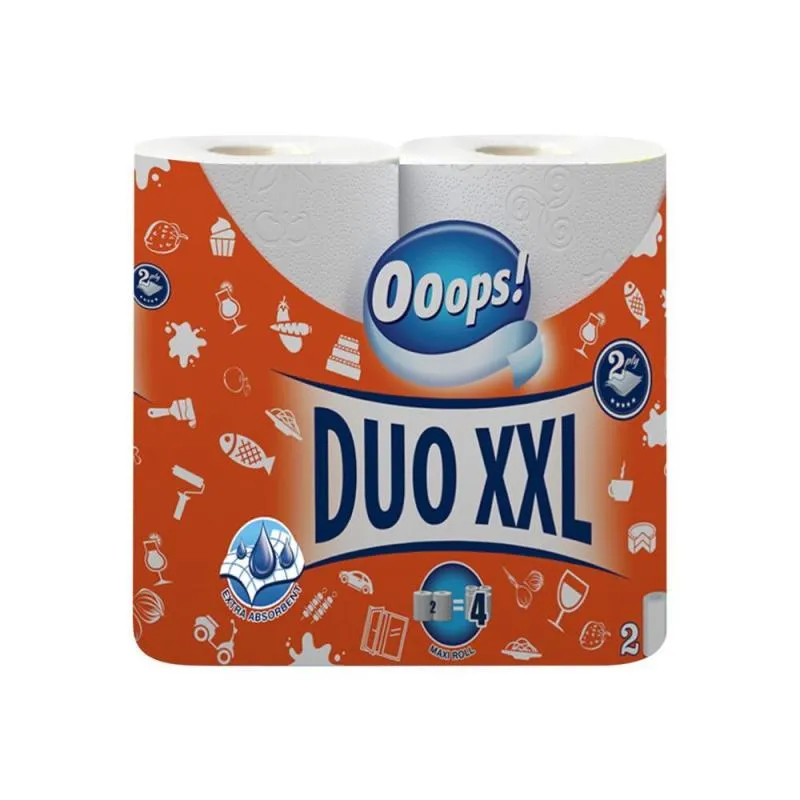 Ooops! Keukenpapier Duo XXL 2-laags (2 stuks)