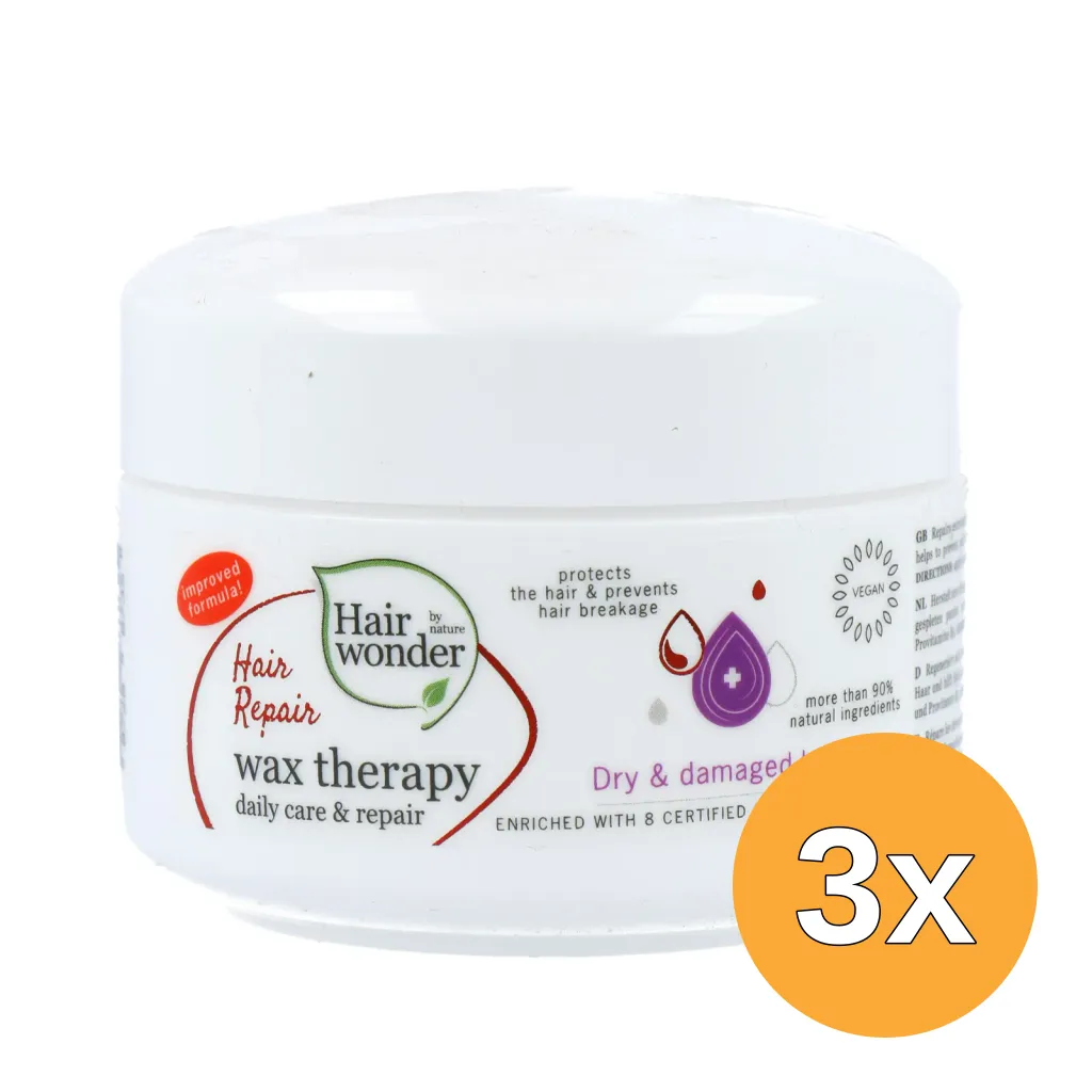 3x Hairwonder Wax Therapy (100 ml)