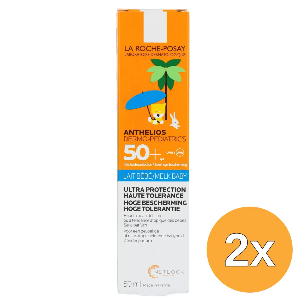 2x La Roche-Posay Anthelios Baby Lotion SPF50+ (50 ml)