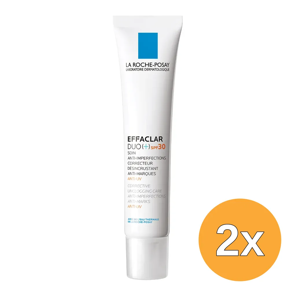 2x La Roche-Posay Effaclar Duo Plus SPF 30 (40 ml)
