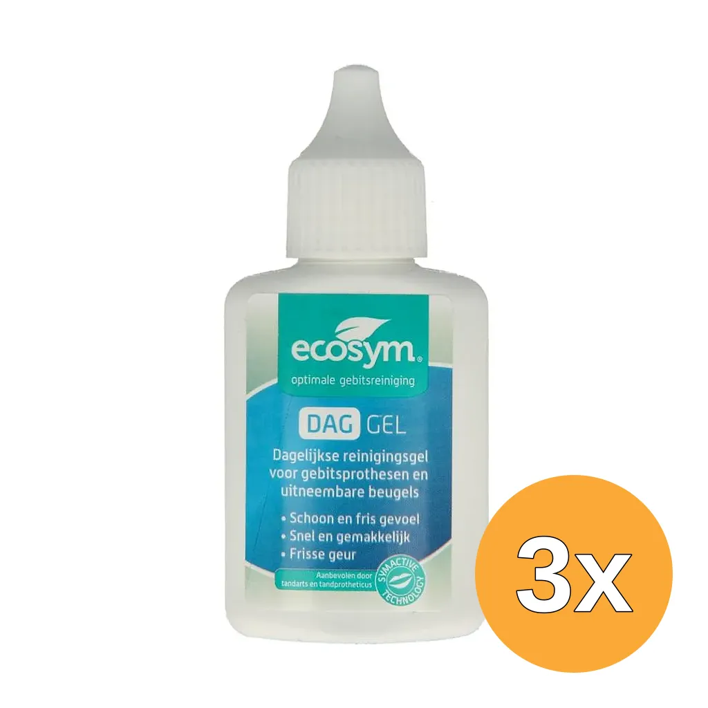 3x Ecosym Dagbehandeling Gel Mini (10 ml)