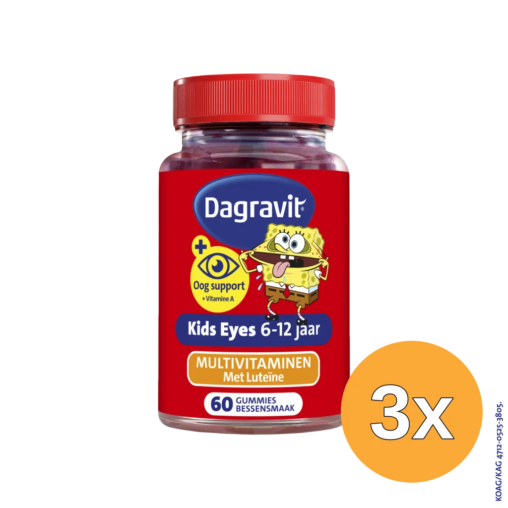3x Dagravit Kids Xtra Eyecare (60 stuks)
