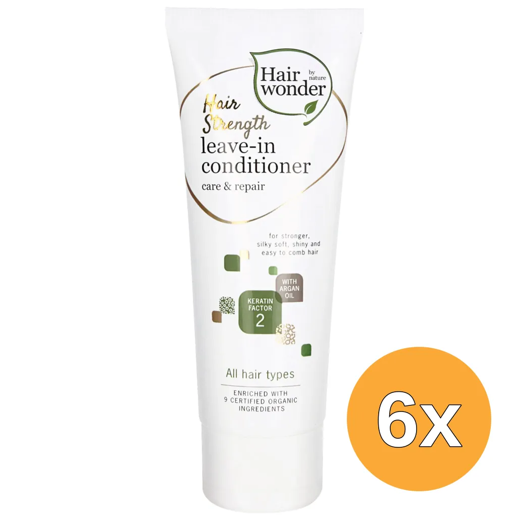 6x Hairwonder Hair Strength Leave-in Con (75 ml)