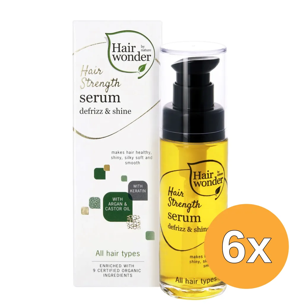6x Hairwonder Hair Strength Serum (30 ml)