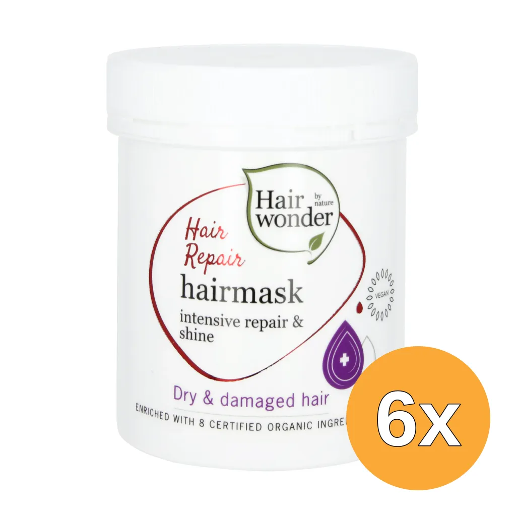 6x Hairwonder Hair repair mask (200 ml)