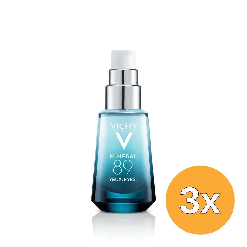3x Vichy Minéral 89 Ogen (15 ml)