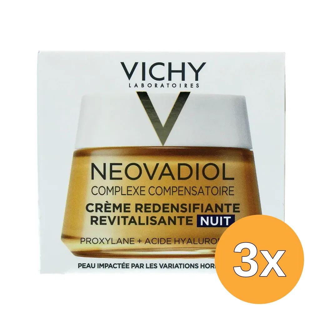 3x Vichy Neovadiol Compensating Complex Cream Night (50 ml)
