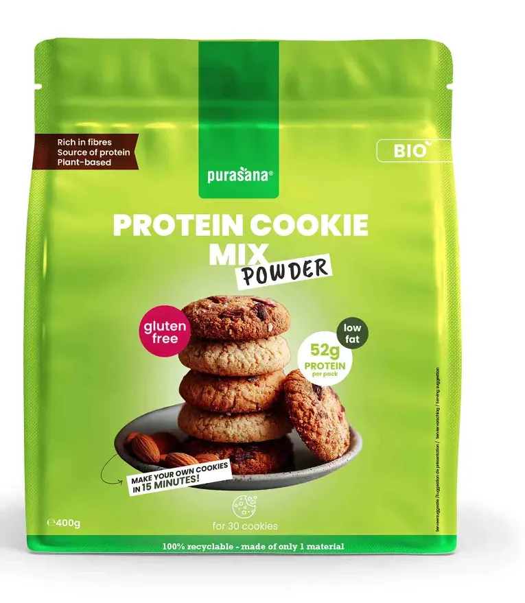 Purasana Protein Cookie Mix Bio (400 gr)