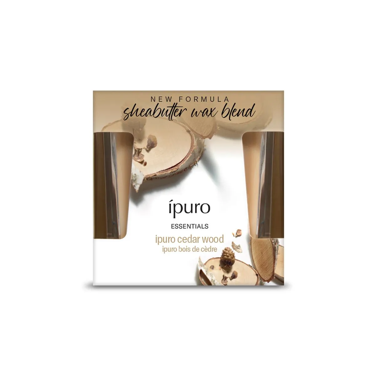 Ipuro Cedar Wood Geurkaars (125 gr)