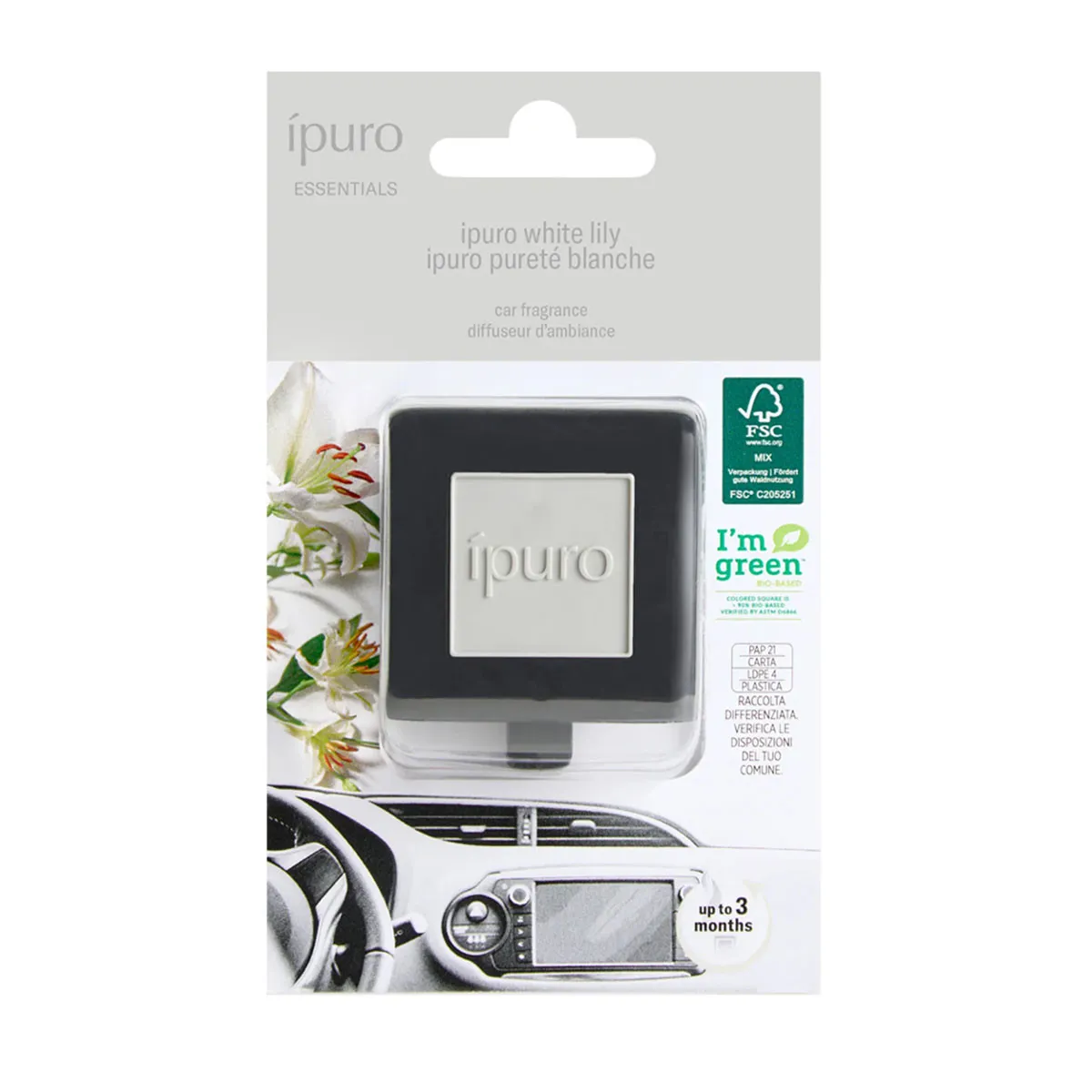 Ipuro Car Line White Lily (1 stuk)
