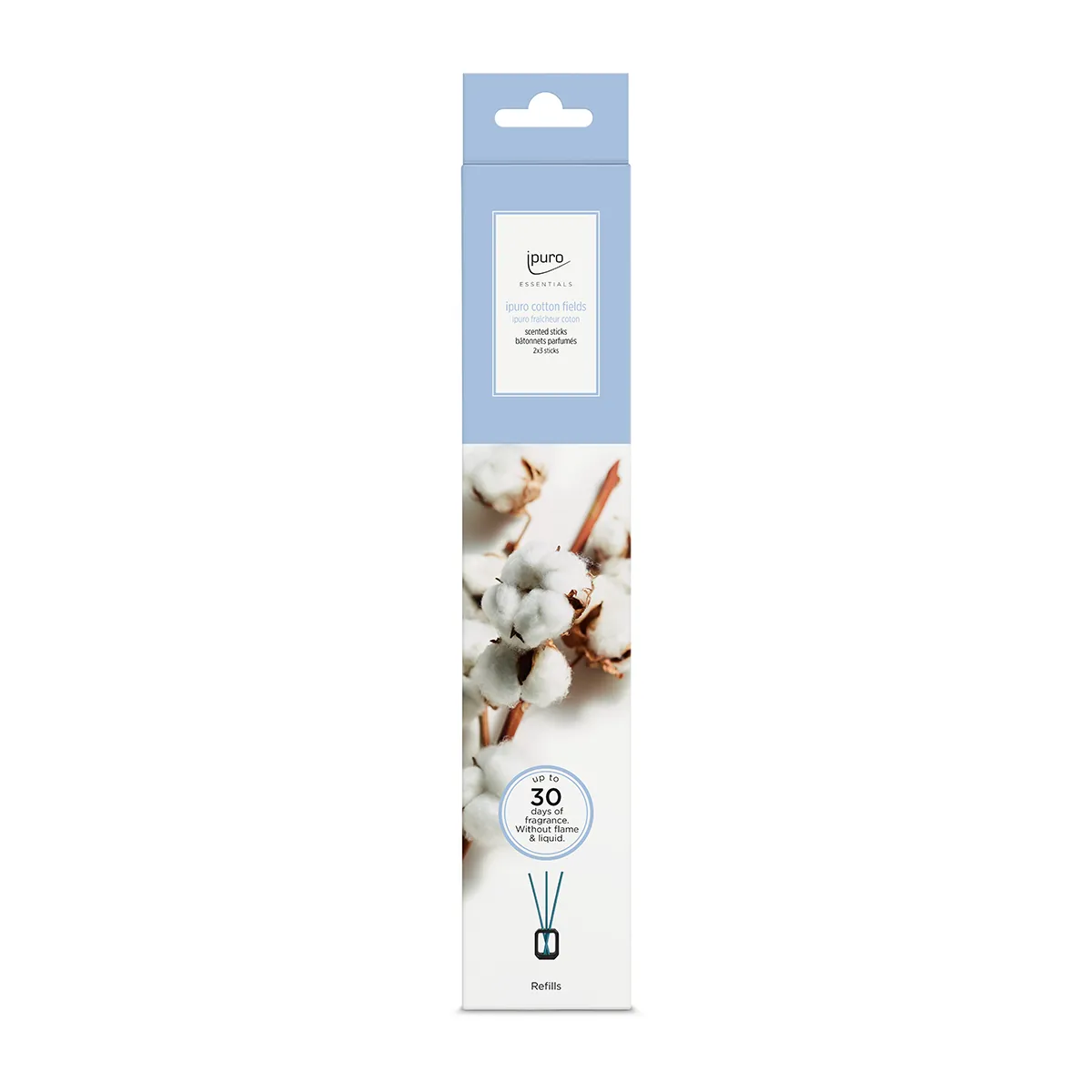 Ipuro Sticks Cotton Fields (3 stuks)