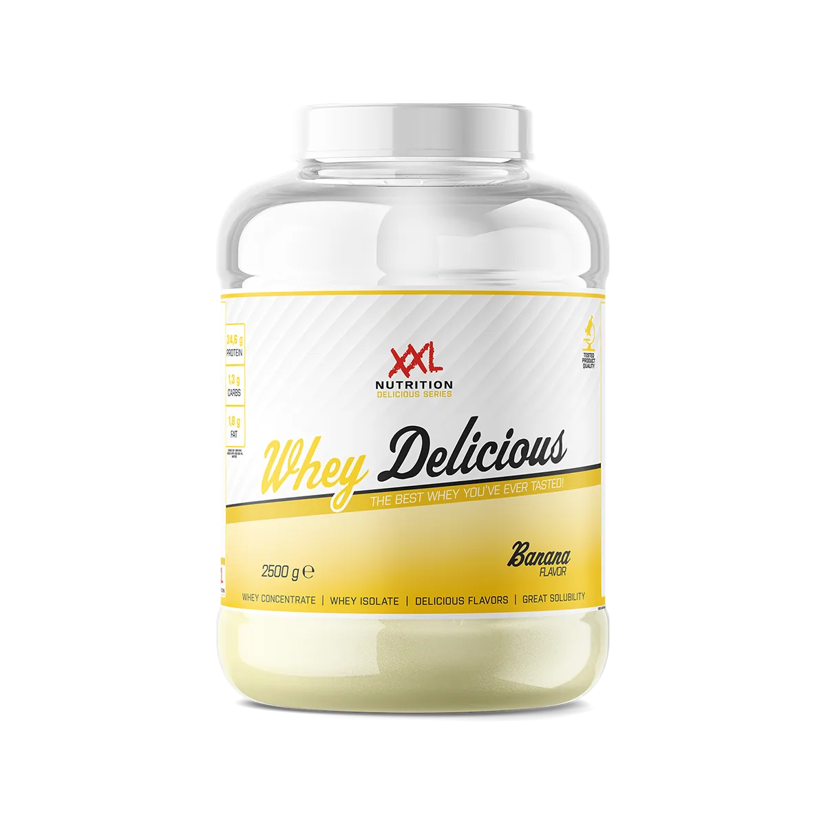XXL Nutrition Whey Delicious-banana (2500 gr)